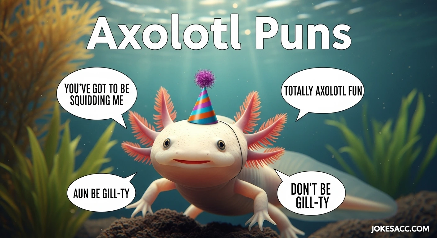 Axolotl Puns