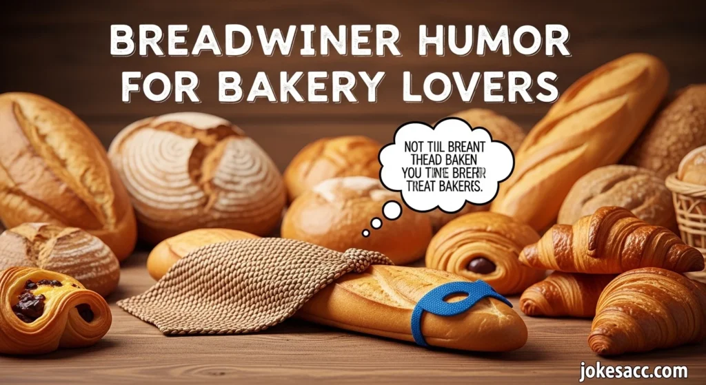Breadwinner Humor for Bakery Lovers