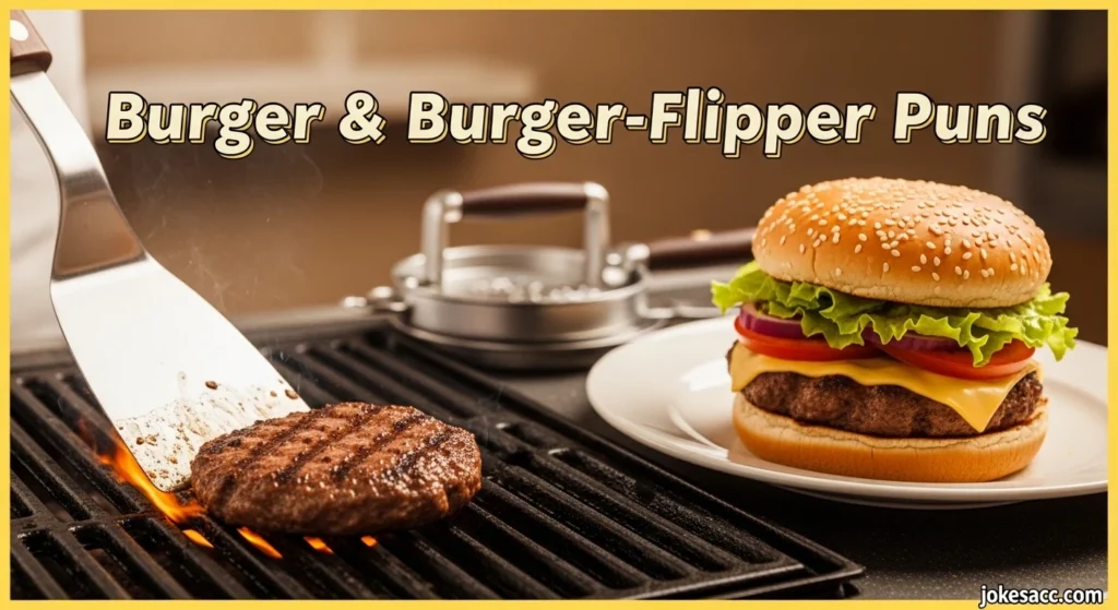 Burger & Burger-Flipper Puns
