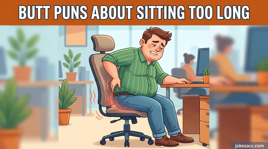 Butt Puns About Sitting Too Long