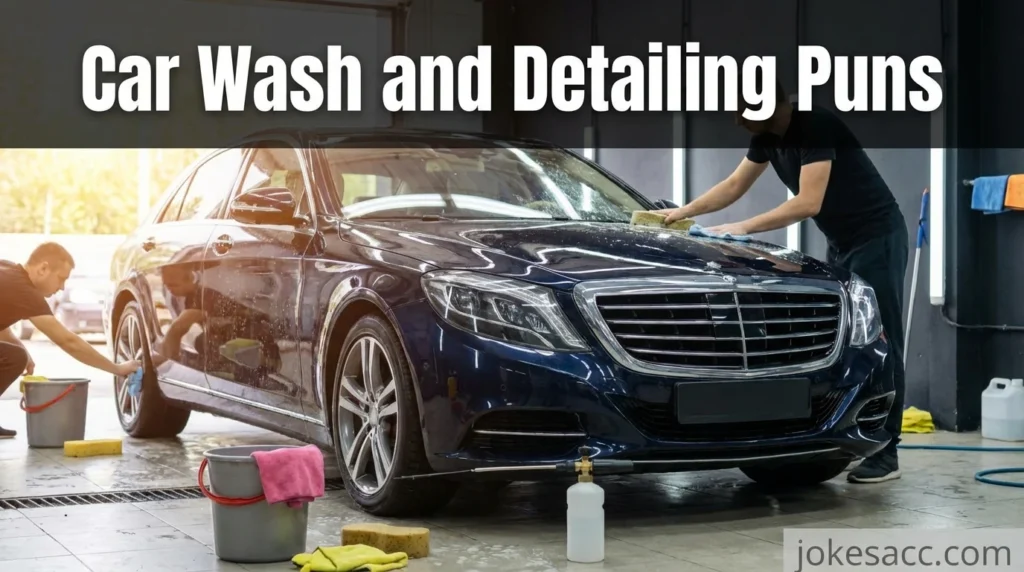 Car Wash and Detailing Puns