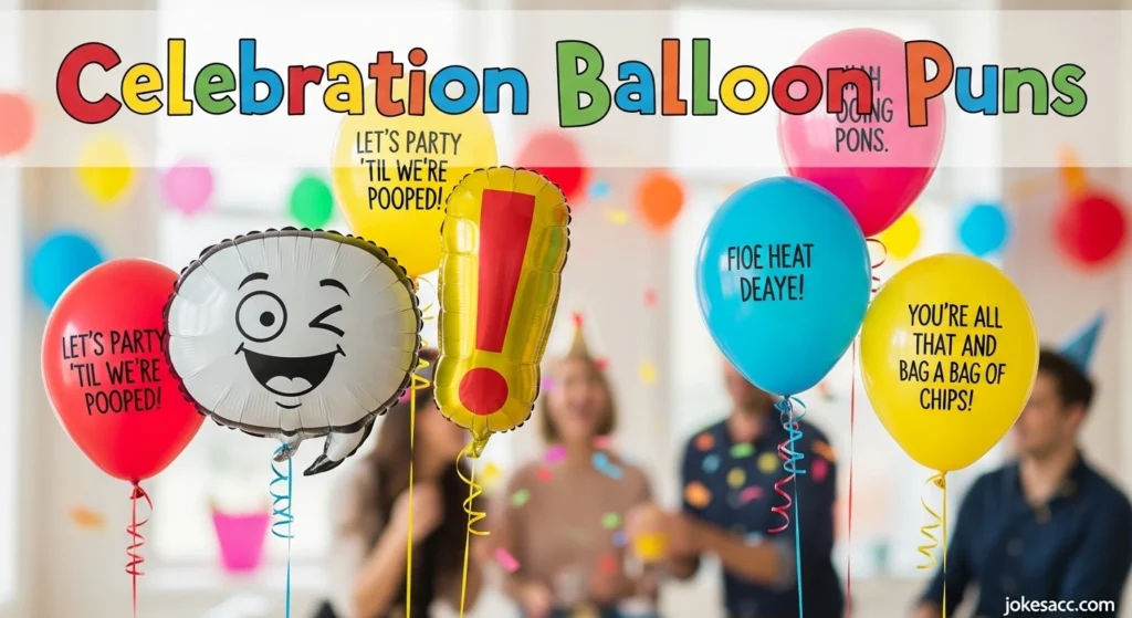 Celebration Balloon Puns