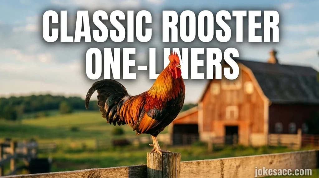 Classic Rooster One-Liners