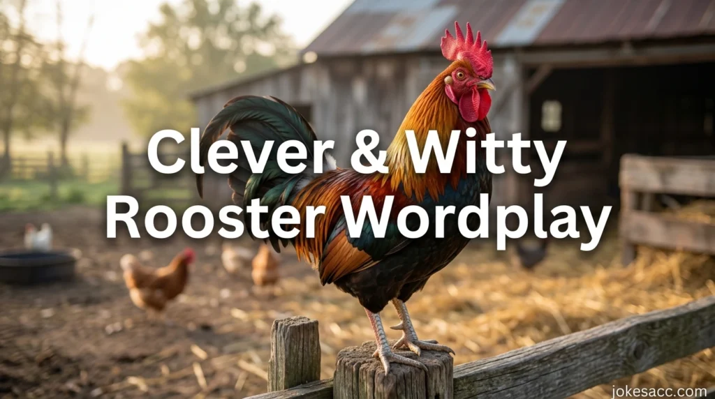Clever & Witty Rooster Wordplay