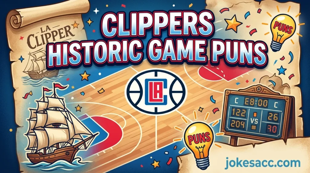 Clippers Historic Game Puns