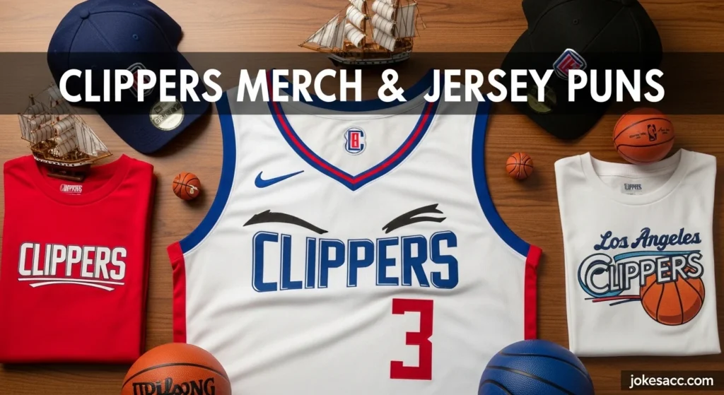 Clippers Merch & Jersey Puns