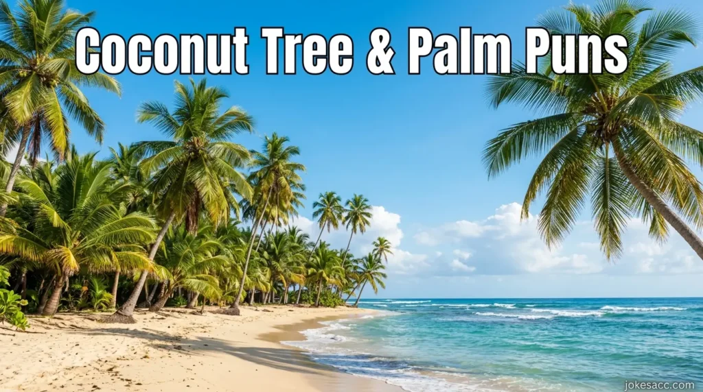 Coconut Tree & Palm Puns