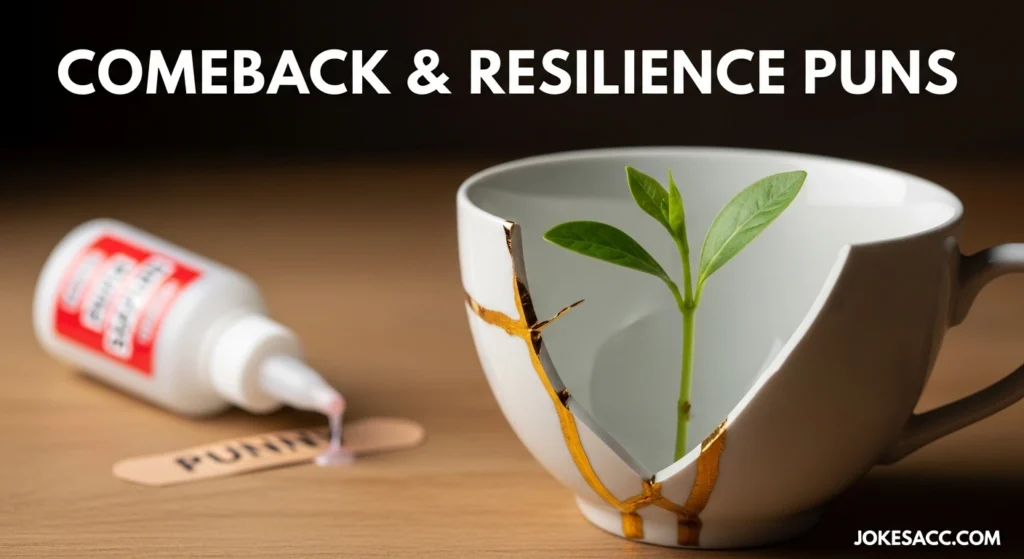 Comeback & Resilience Puns