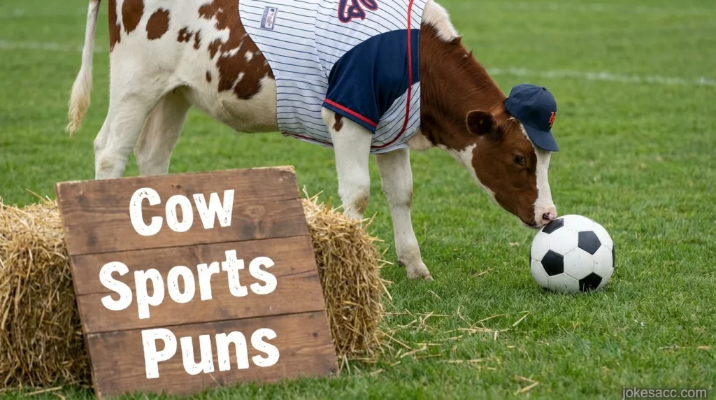 Cow Sports Puns