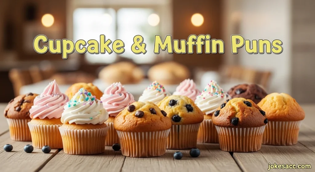 Cupcake & Muffin Puns