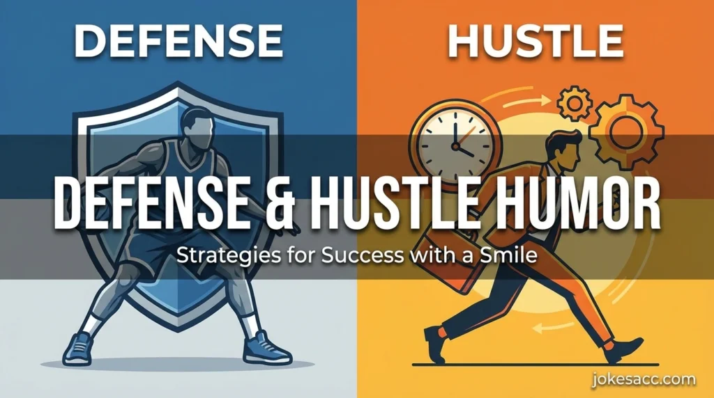 Defense & Hustle Humor