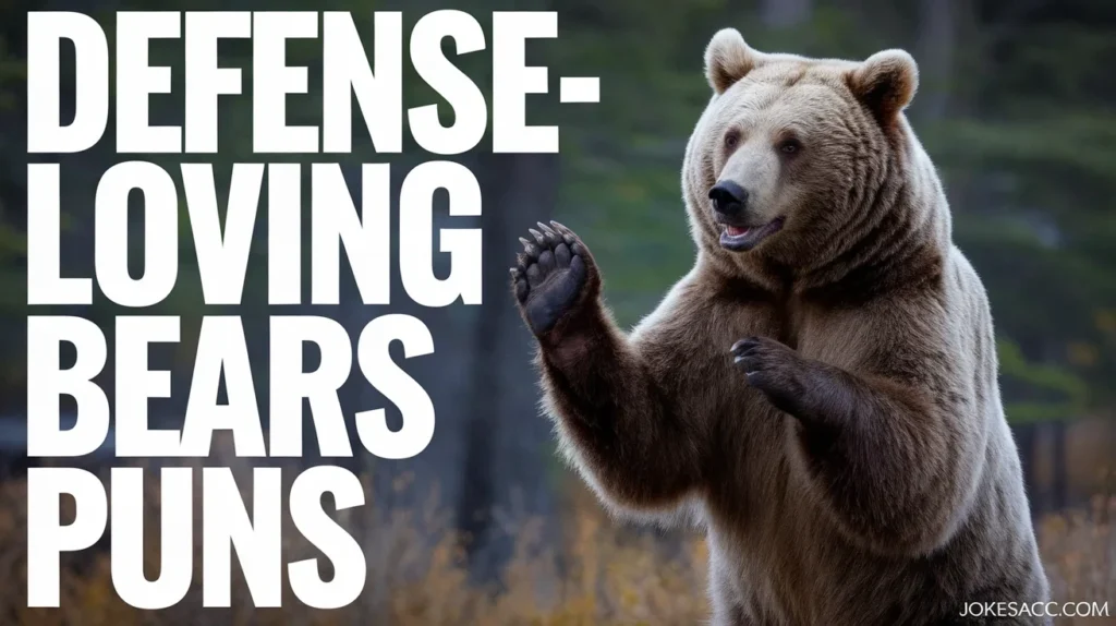Defense-Loving Bears Puns