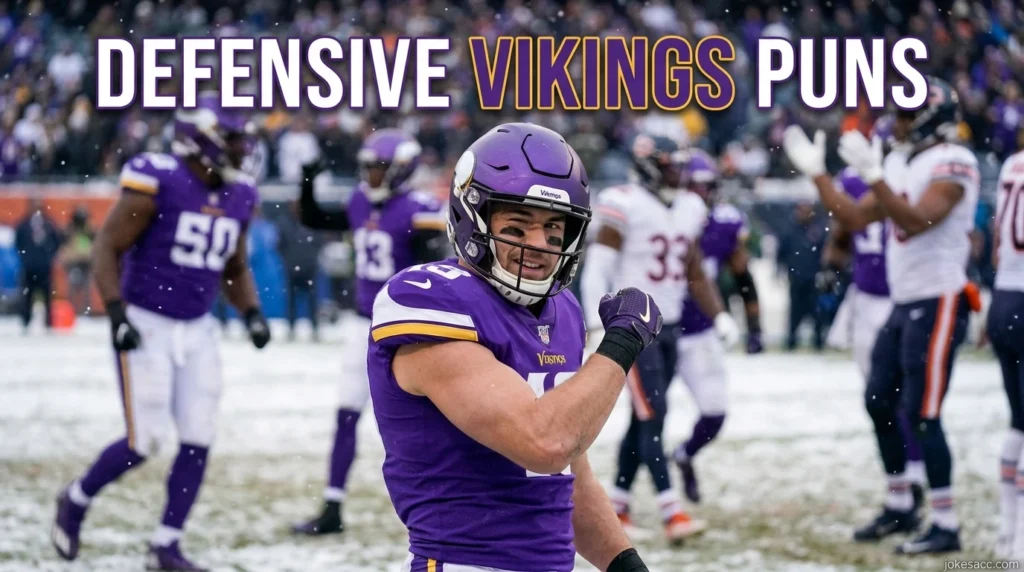 Defensive Vikings Puns