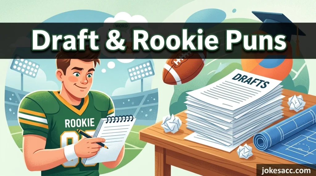 Draft & Rookie Puns