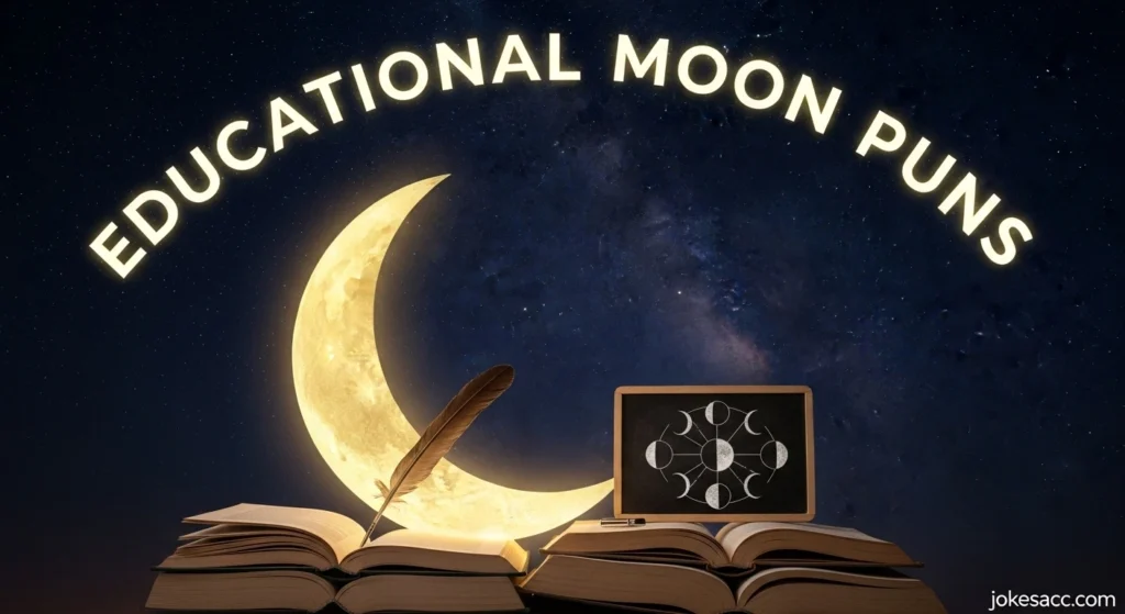 Educational Moon Puns