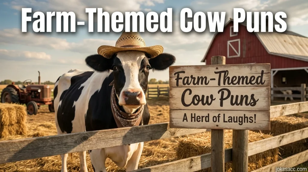 Farm-Themed Cow Puns