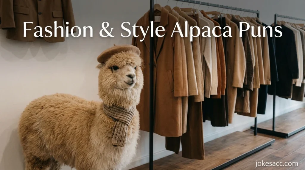 Fashion & Style Alpaca Puns