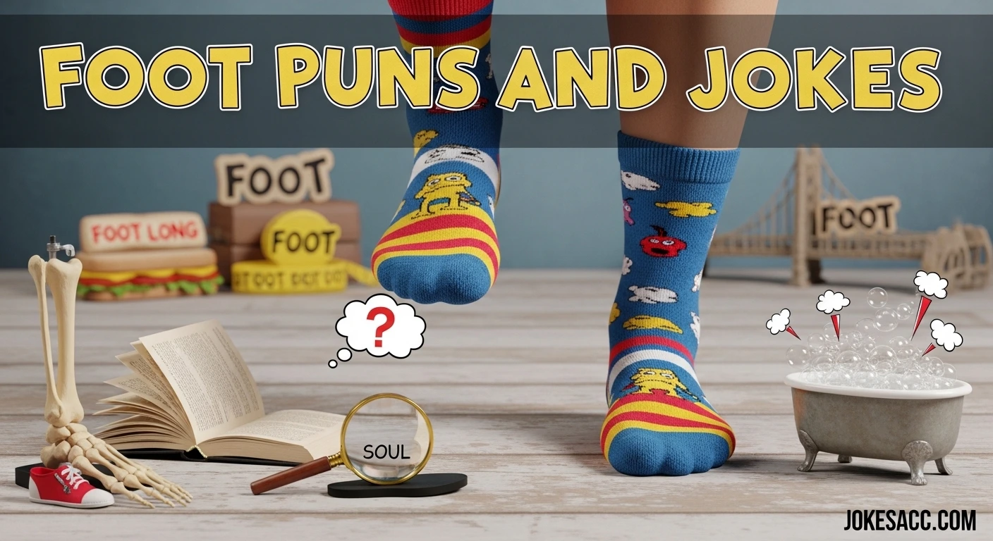 Foot Puns and Jokes