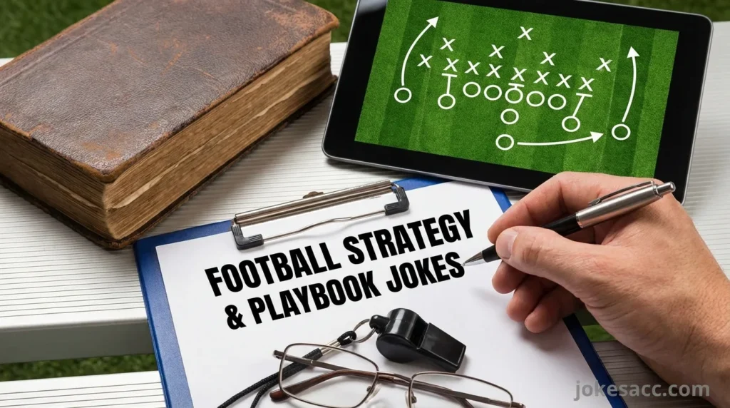 Football Strategy & Playbook Jokes