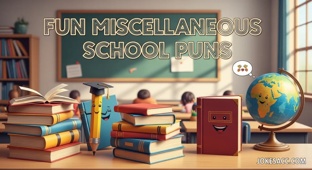 Fun Miscellaneous School Puns