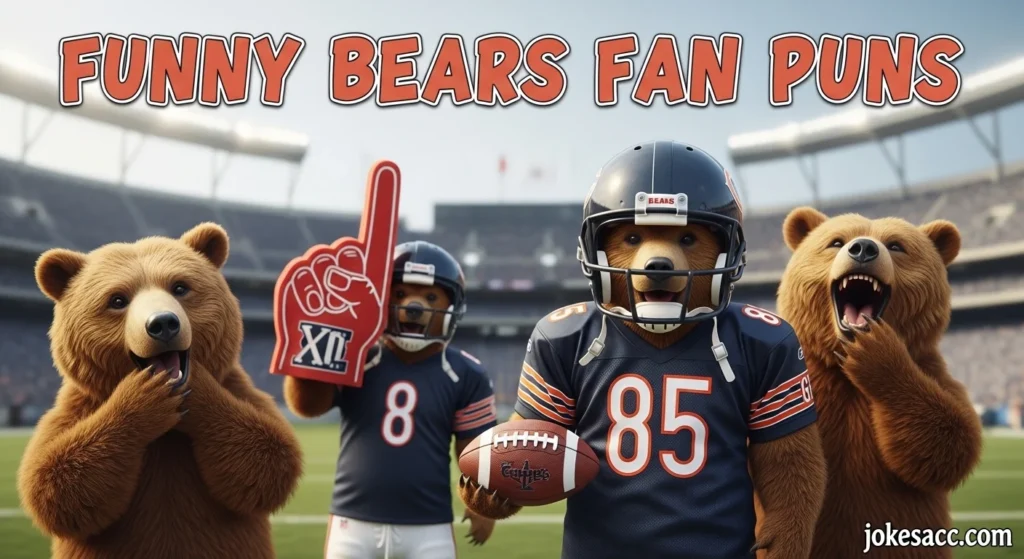 Funny Bears Fan Puns