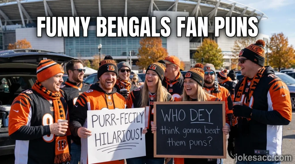 Funny Bengals Fan Puns
