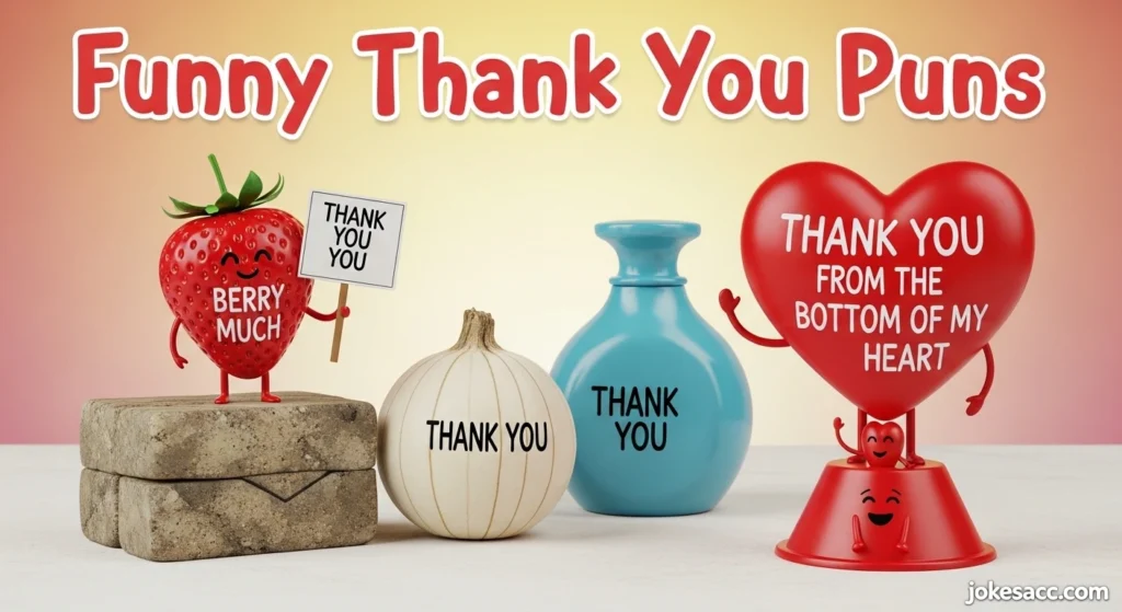 Funny Thank You Puns