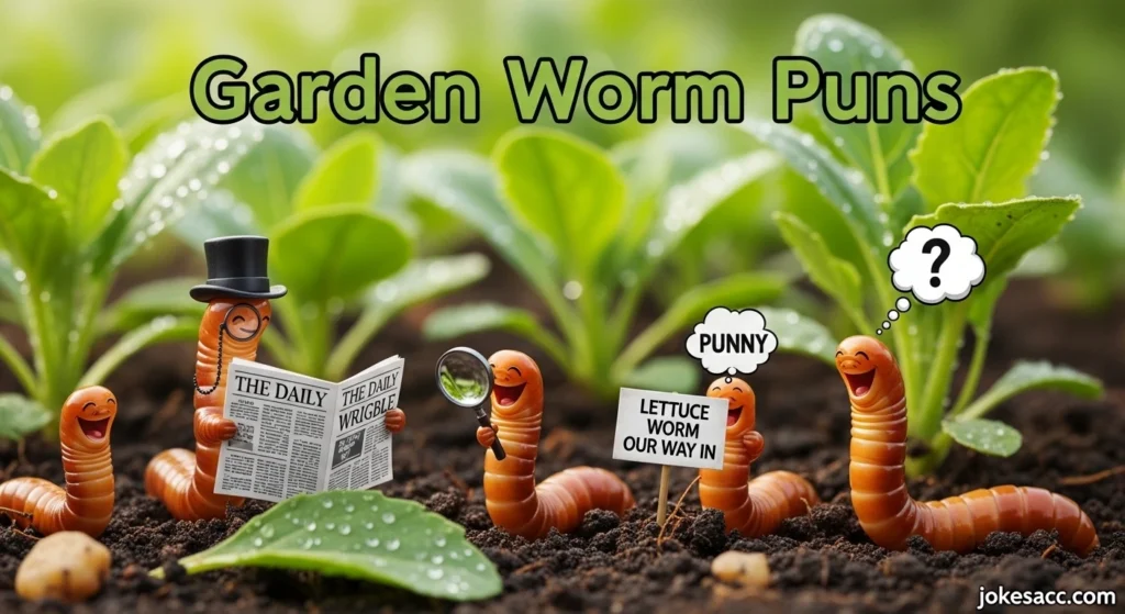 Garden Worm Puns