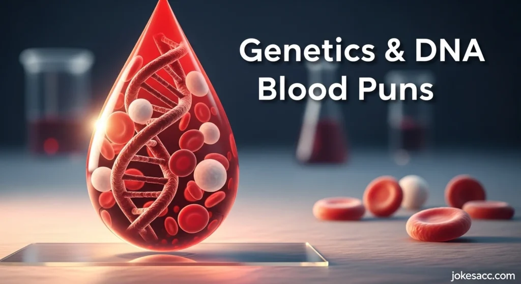 Genetics & DNA Blood Puns