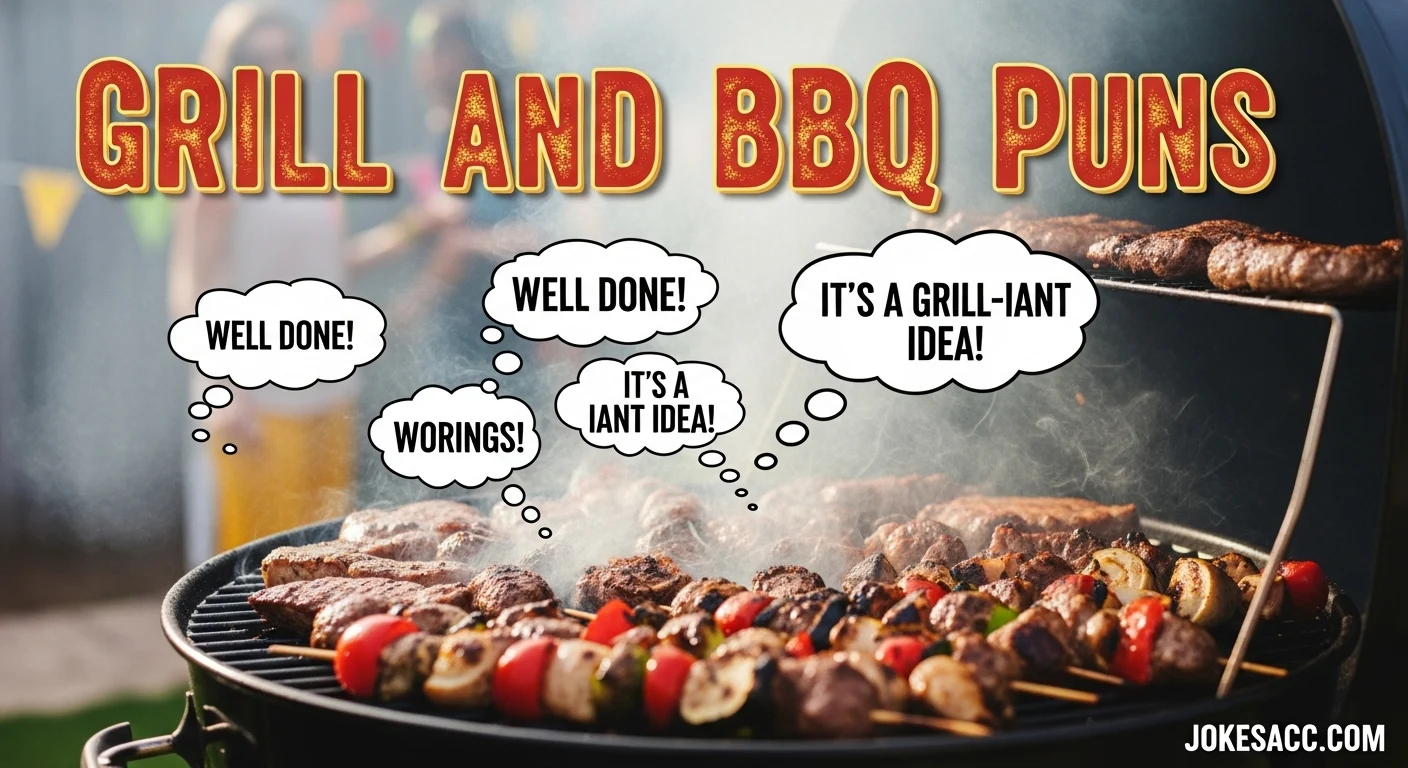 Grill and BBQ Puns