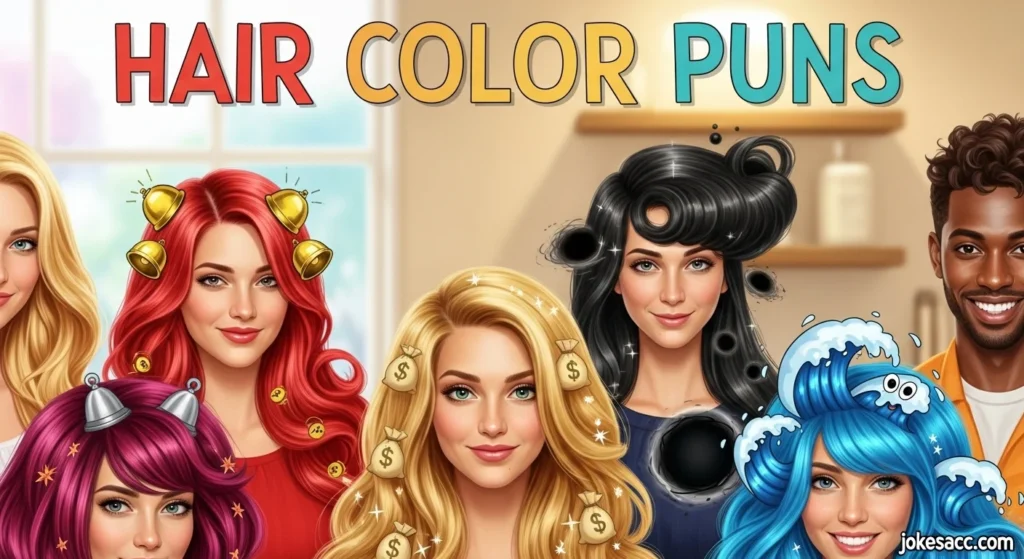 Hair Color Puns
