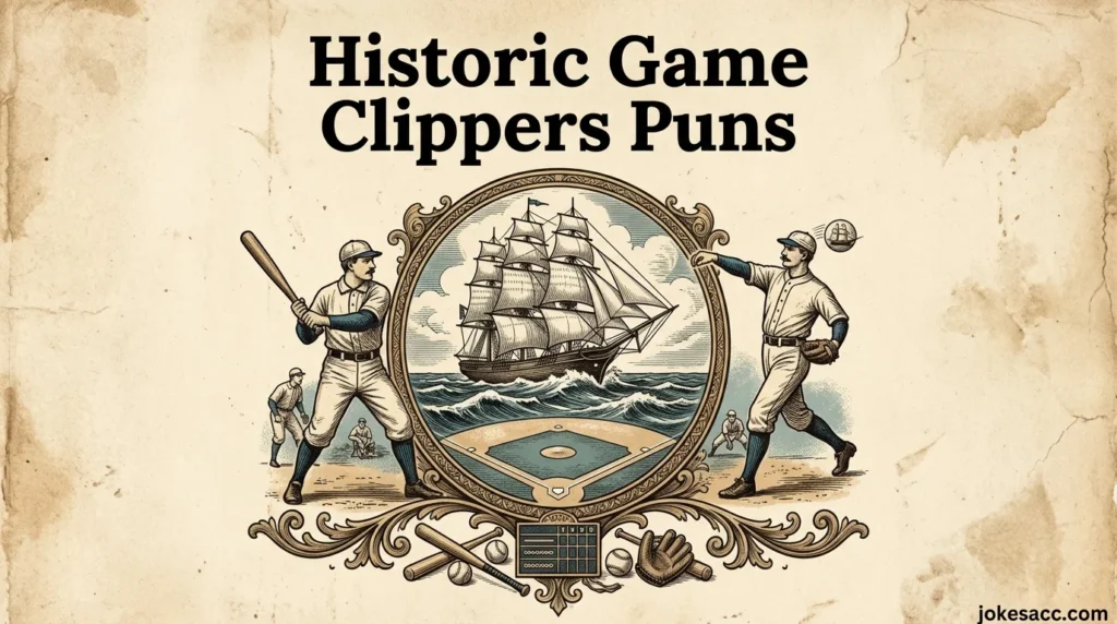 Historic Game Clippers Puns
