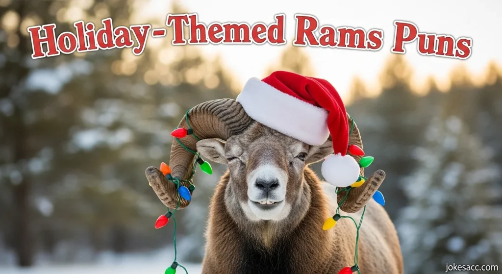 Holiday-Themed Rams Puns