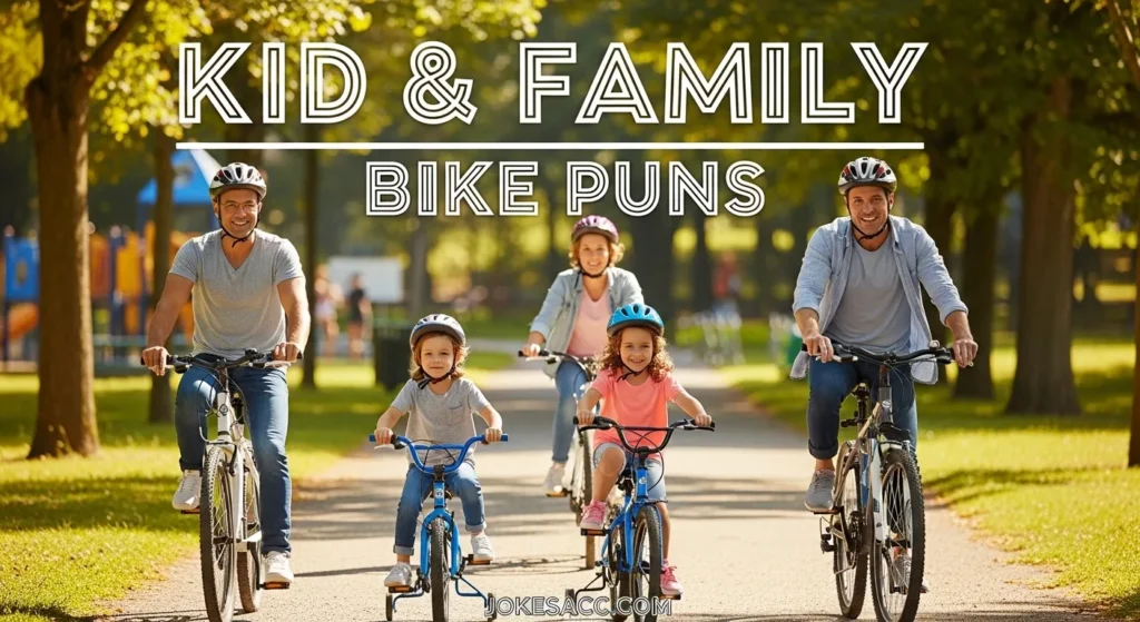 Kid & Family Bike Puns