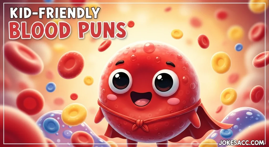 Kid-Friendly Blood Puns