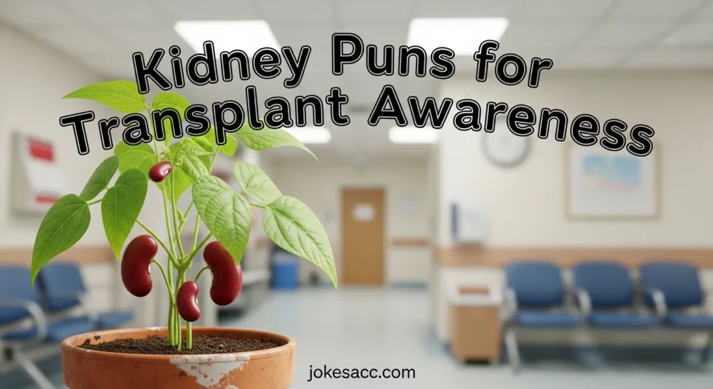 Kidney Puns for Transplant Awareness