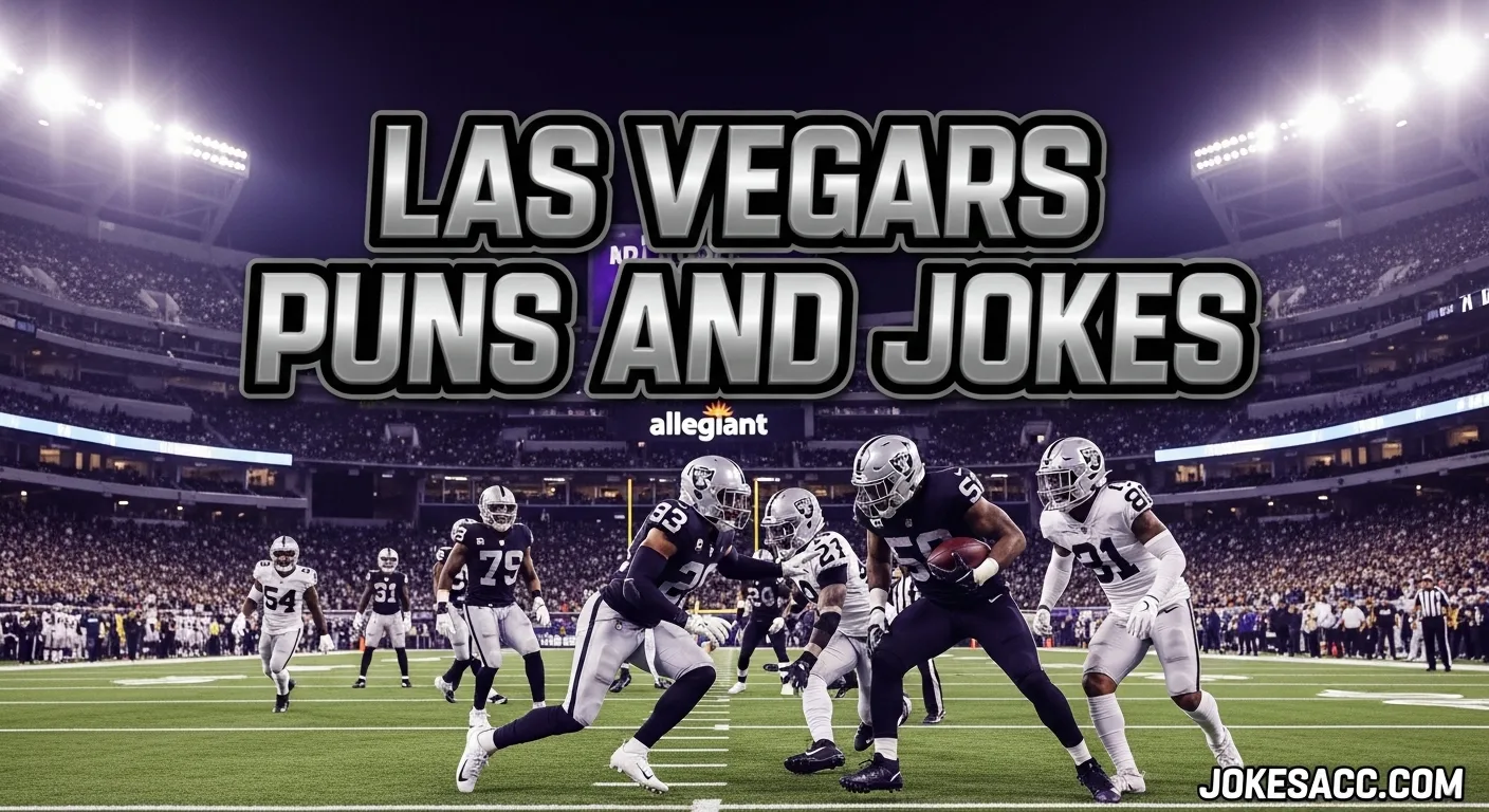 Las Vegas Raiders Puns and Jokes