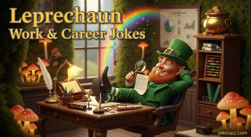 Leprechaun Work & Career Jokes