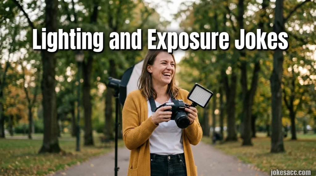 Lighting and Exposure Jokes