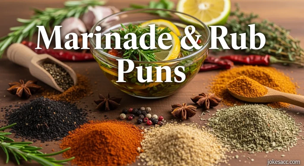Marinade & Rub Puns