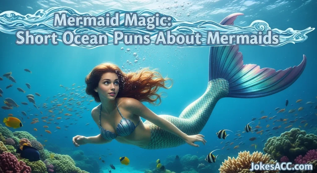 Mermaid Magic: Short Ocean Puns About Mermaids