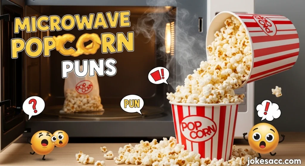 Microwave Popcorn Puns