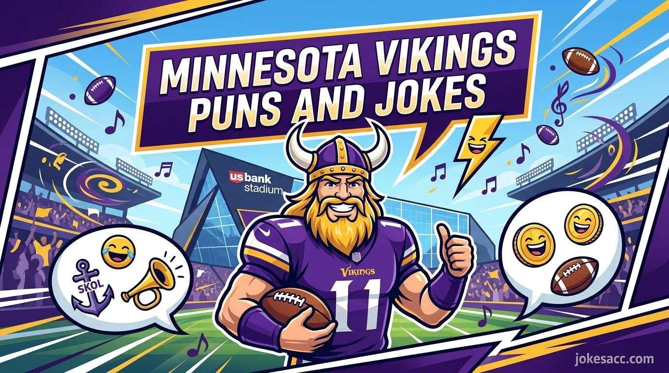 Minnesota Vikings Puns and Jokes
