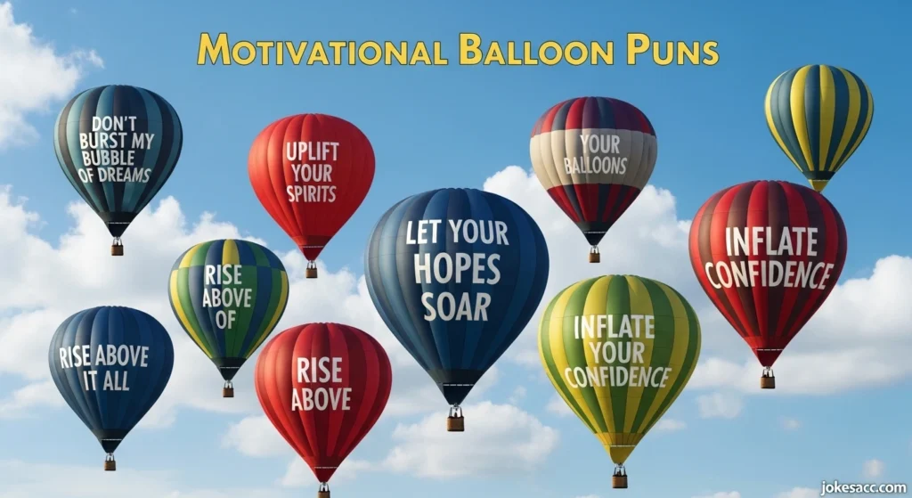 Motivational Balloon Puns
