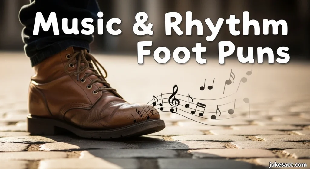 Music & Rhythm Foot Puns