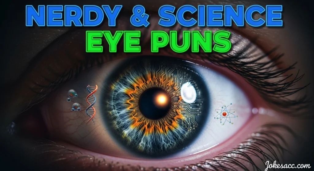 Nerdy & Science Eye Puns
