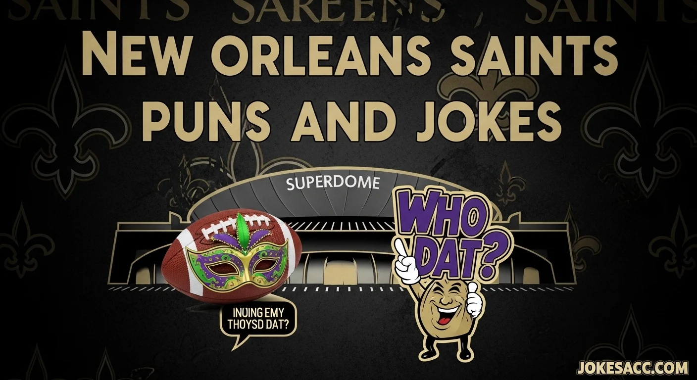 New Orleans Saints Puns and Jokes