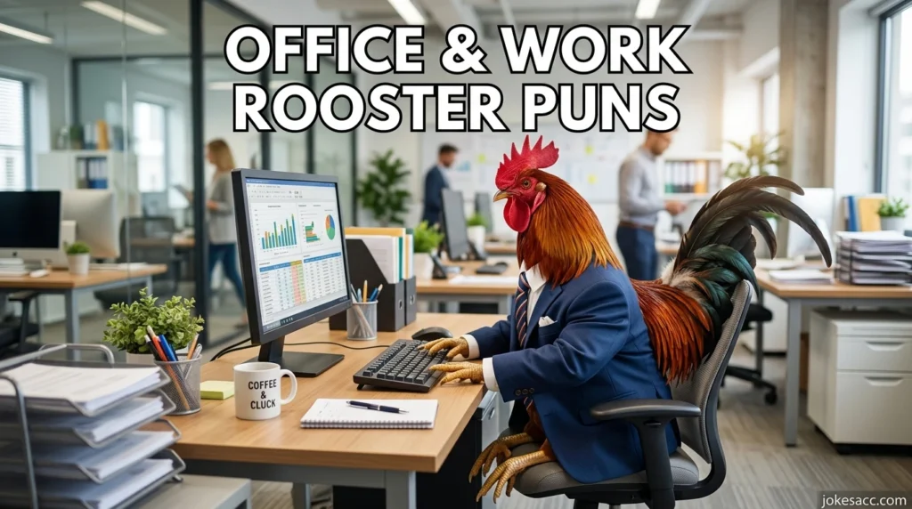Office & Work Rooster Puns