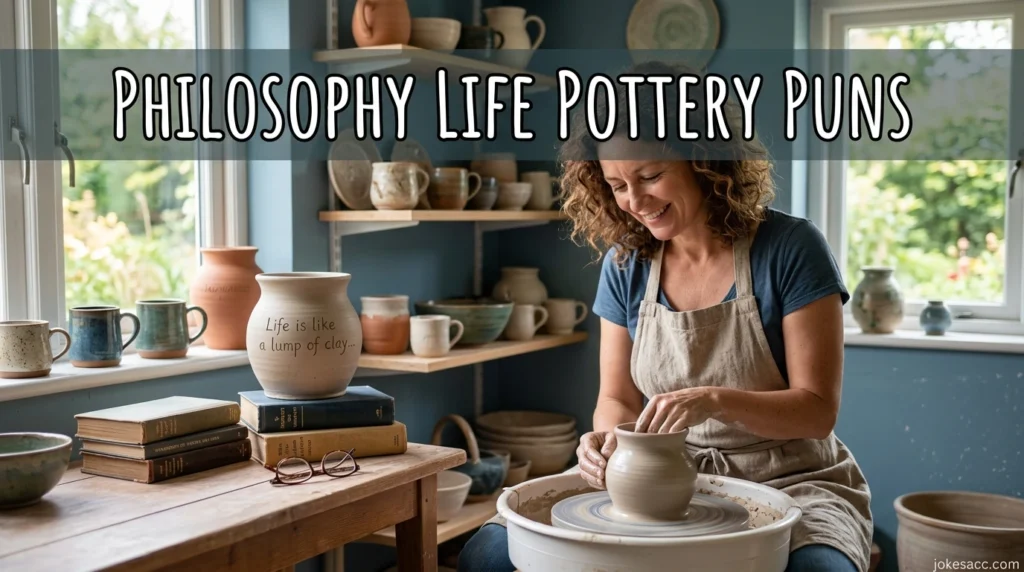  Philosophy Life Pottery Puns