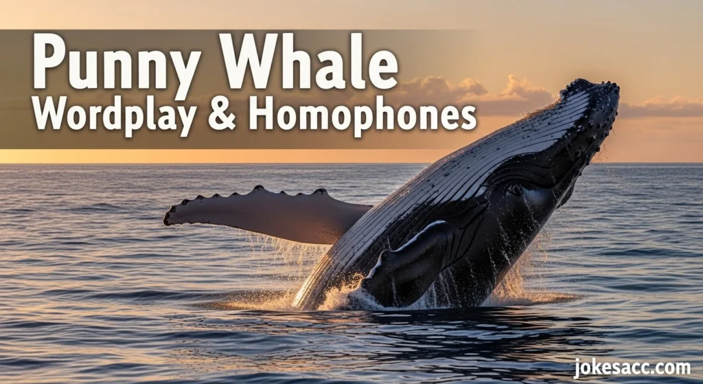 Punny Whale Wordplay & Homophones
